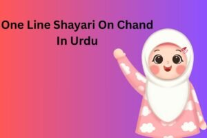 One Line Shayari On Chand In Urdu