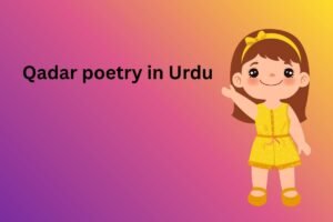 Qadar poetry in Urdu